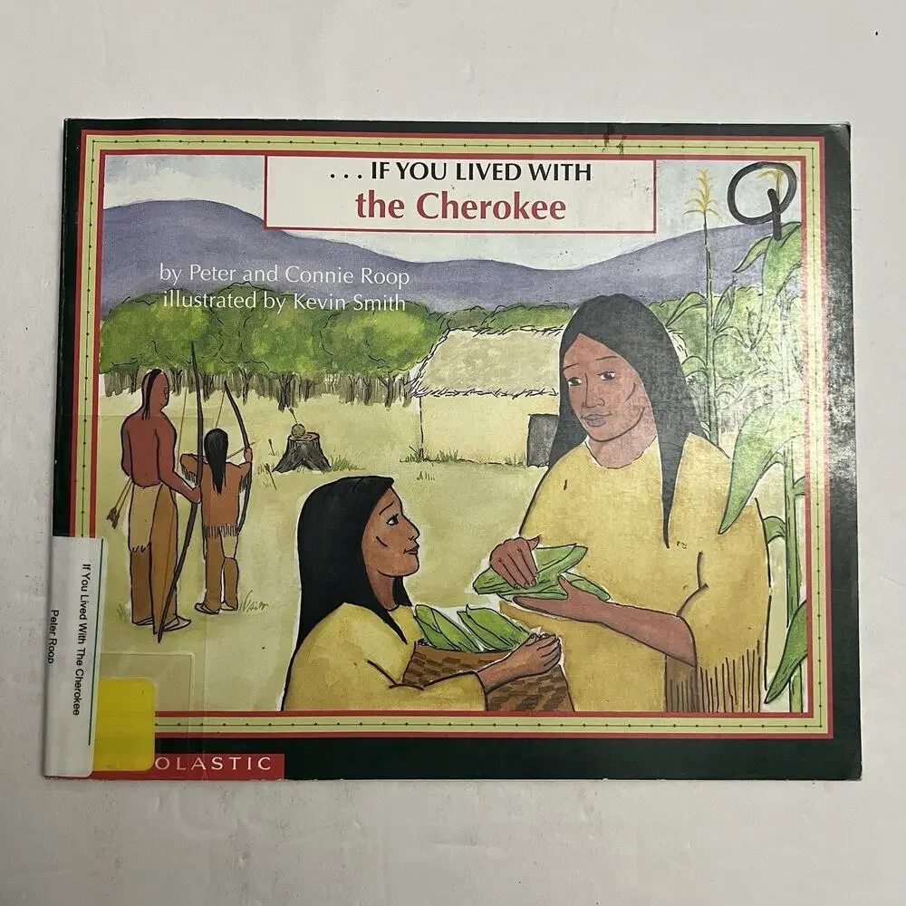 If You Lived With the Cherokee and If You Lived with the Sioux Indians Set of 2